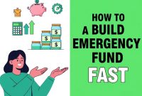 How To Build An Emergency Fund Effectively