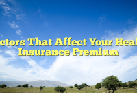 8. What Factors Affect The Cost Of My Insurance Premium?